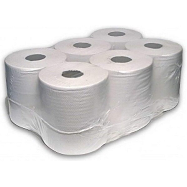 Centre Feed Roll White (Pack of 6)