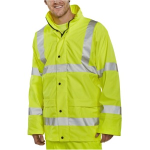 Jacket High Vis PU Breathable