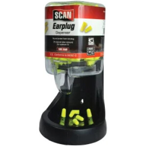 Scan Ear Plug Dispenser + 250 Ear Plugs