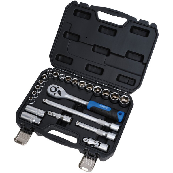 Socket Set Metric 0.5 inch Square Drive