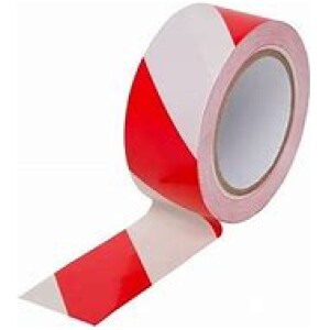 Tape Zebra Red + White