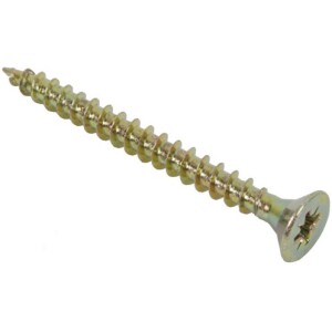 Yellow Passivated Chipboard Screws