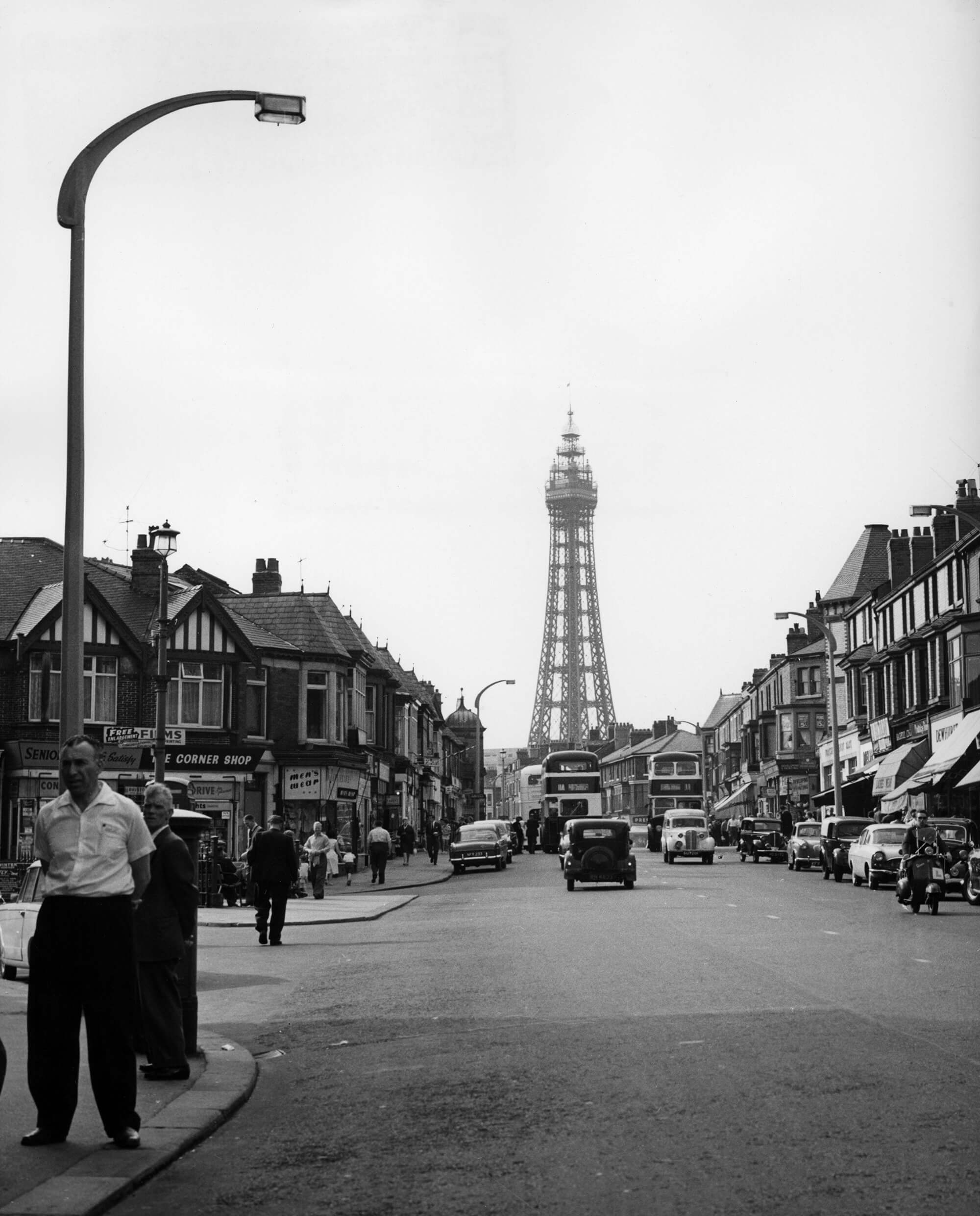 geography / travel, Great Britain, Blackpool, street scenes, 1960s,
