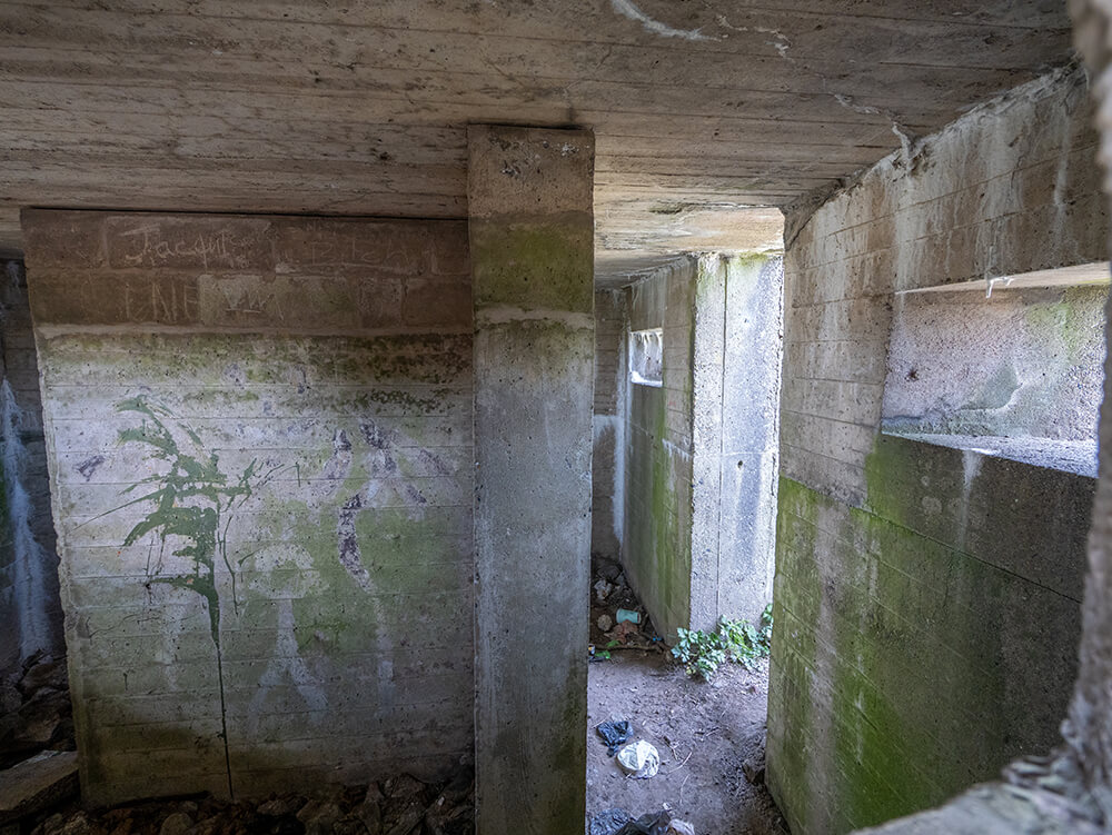 Inside SS Bunker 3-1000